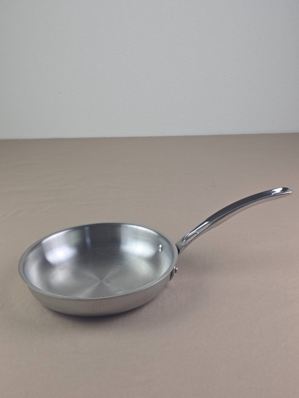 Viking 8" Skillet Saute Pan 3-Ply 304 Stainless Steel W/ Aluminum Core Induction